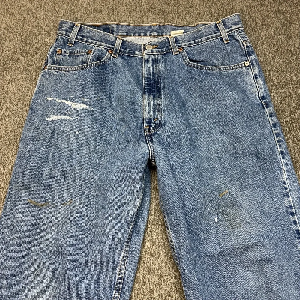 Vintage Levi's 550 Jeans Mens 36x30 Blue Relaxed Fit Distressed USA 90s Grunge‎